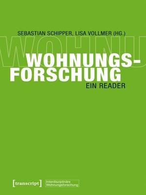cover image of Wohnungsforschung